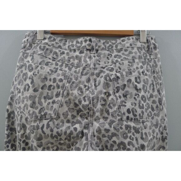 J. Mclaughlin Lexi Jeans - Petit Watercolor Cheetah 6 - Picture 8 of 15